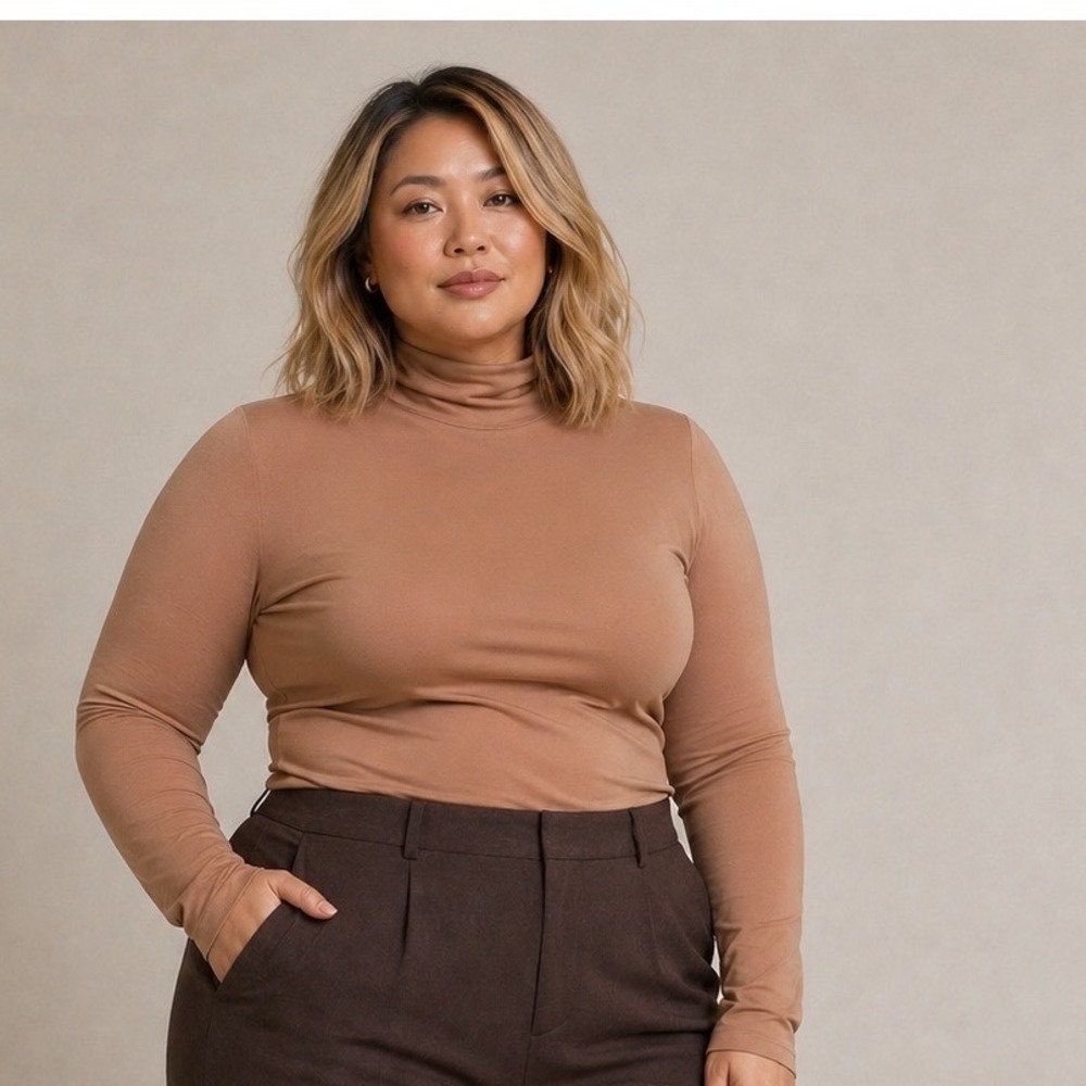 SKIMS Fits Everybody‎ Turtleneck Sienna 3X